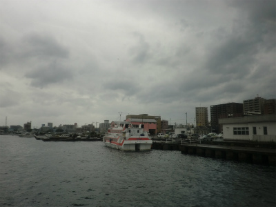 屋久島の港
