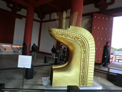 平城京の大極殿の鴟尾