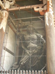 東大寺の南大門の金剛力士像
