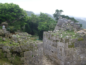 中城城跡の正門